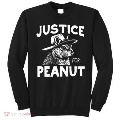 Peanut Squirrel Justice For Peanut Sweatshirt