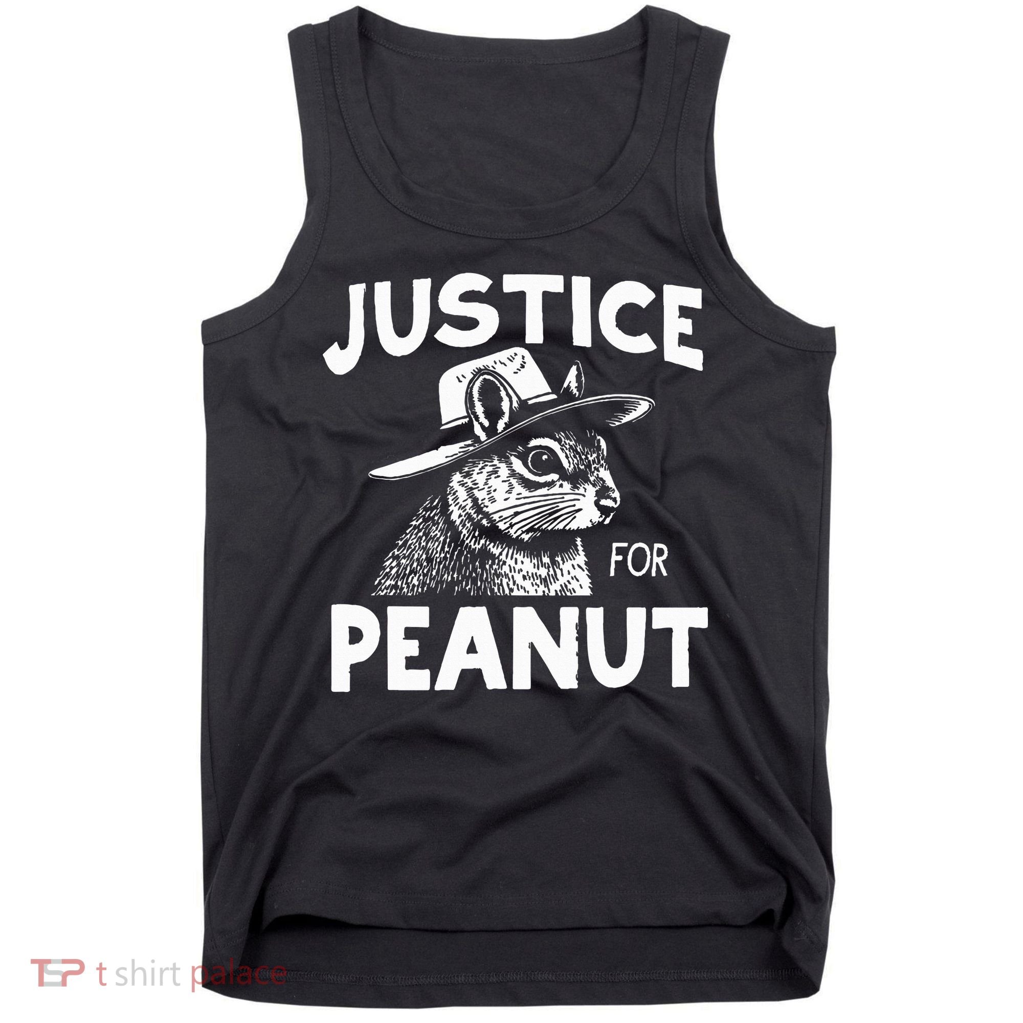 Peanut Squirrel Justice For Peanut Tank Top