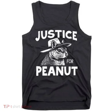 Peanut Squirrel Justice For Peanut Tank Top