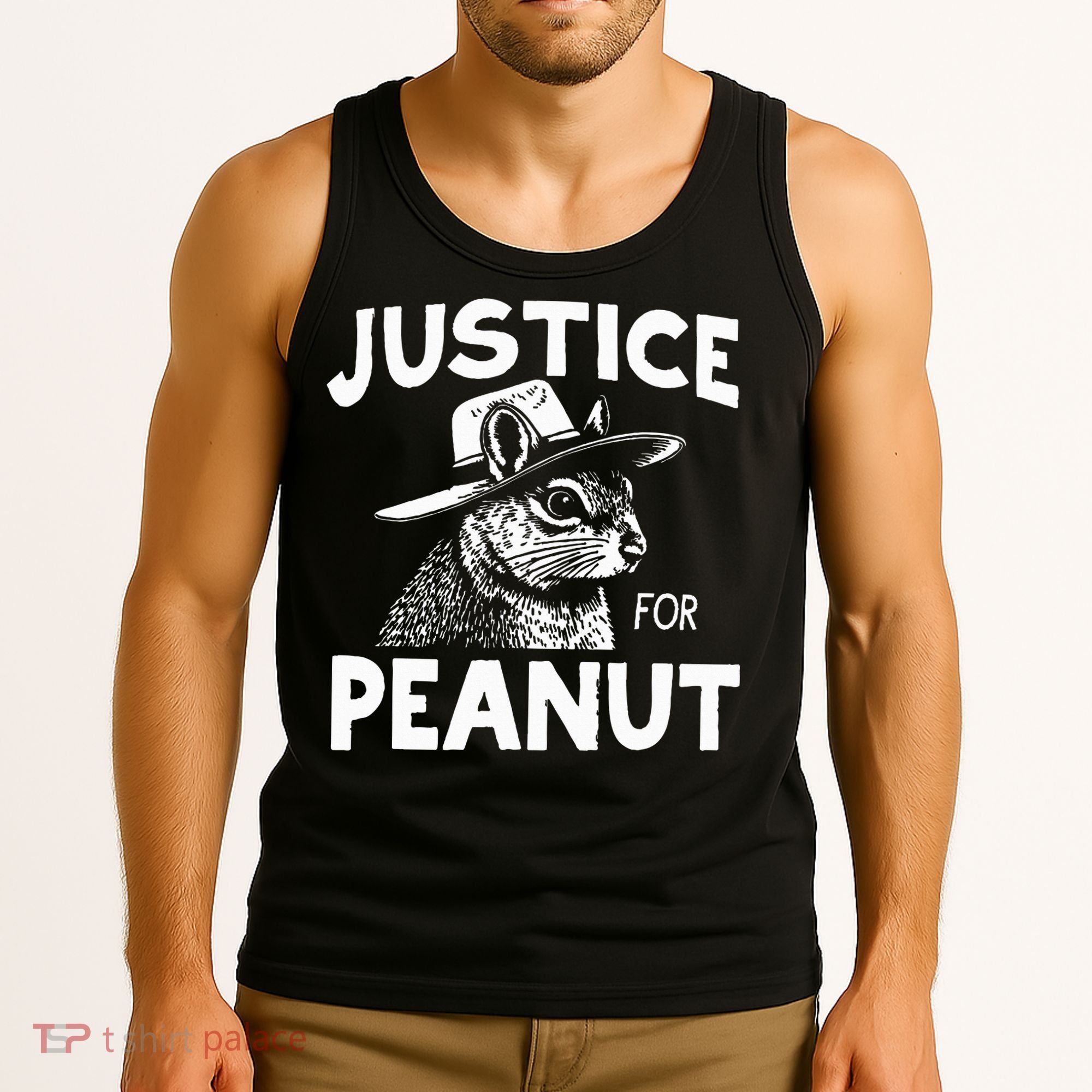 Peanut Squirrel Justice For Peanut Tank Top