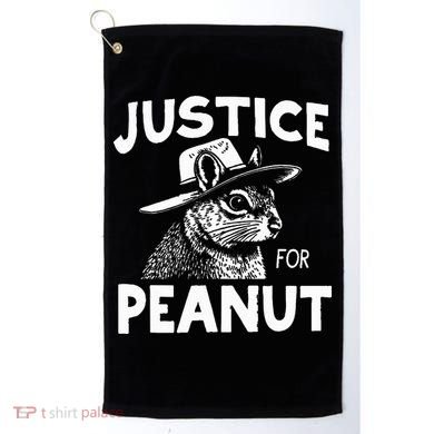 Peanut Squirrel Justice For Peanut Golf Towel
