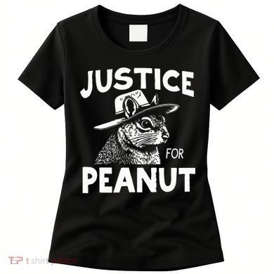 Peanut Squirrel Justice For Peanut Women's T-Shirt