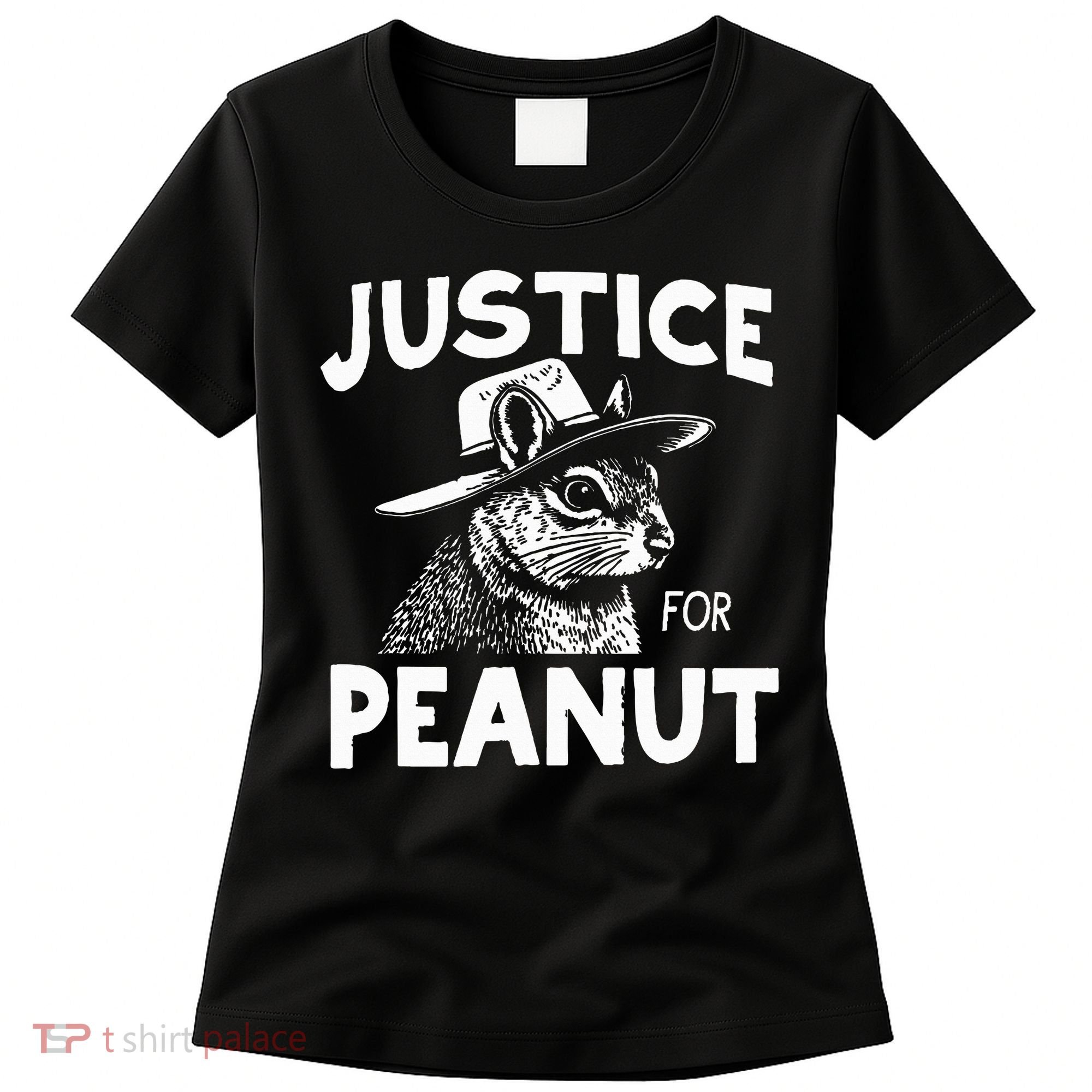Peanut Squirrel Justice For Peanut Women's T-Shirt