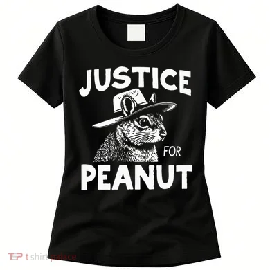 Peanut Squirrel Justice For Peanut Women's T-Shirt