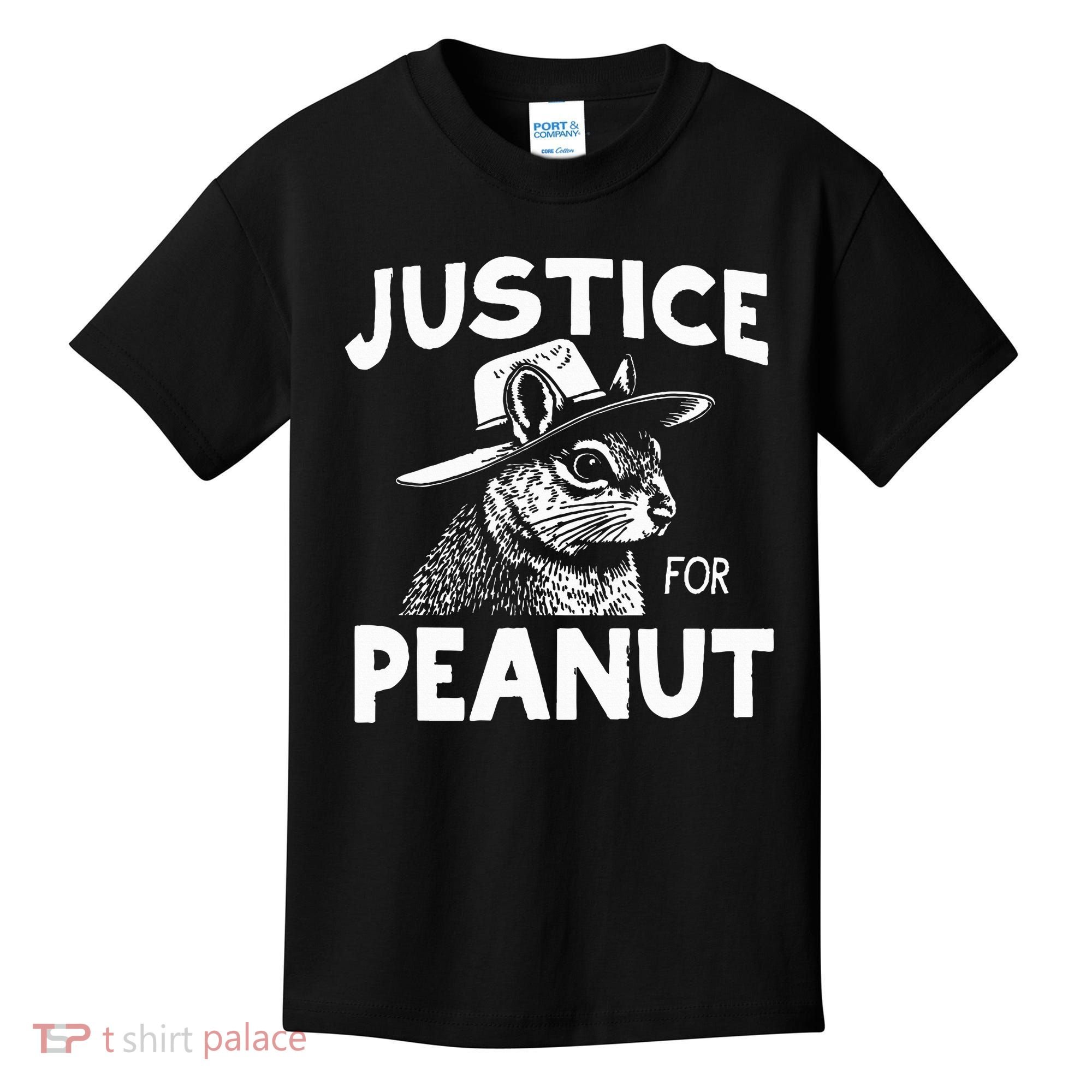 Peanut Squirrel Justice For Peanut Kids T-Shirt