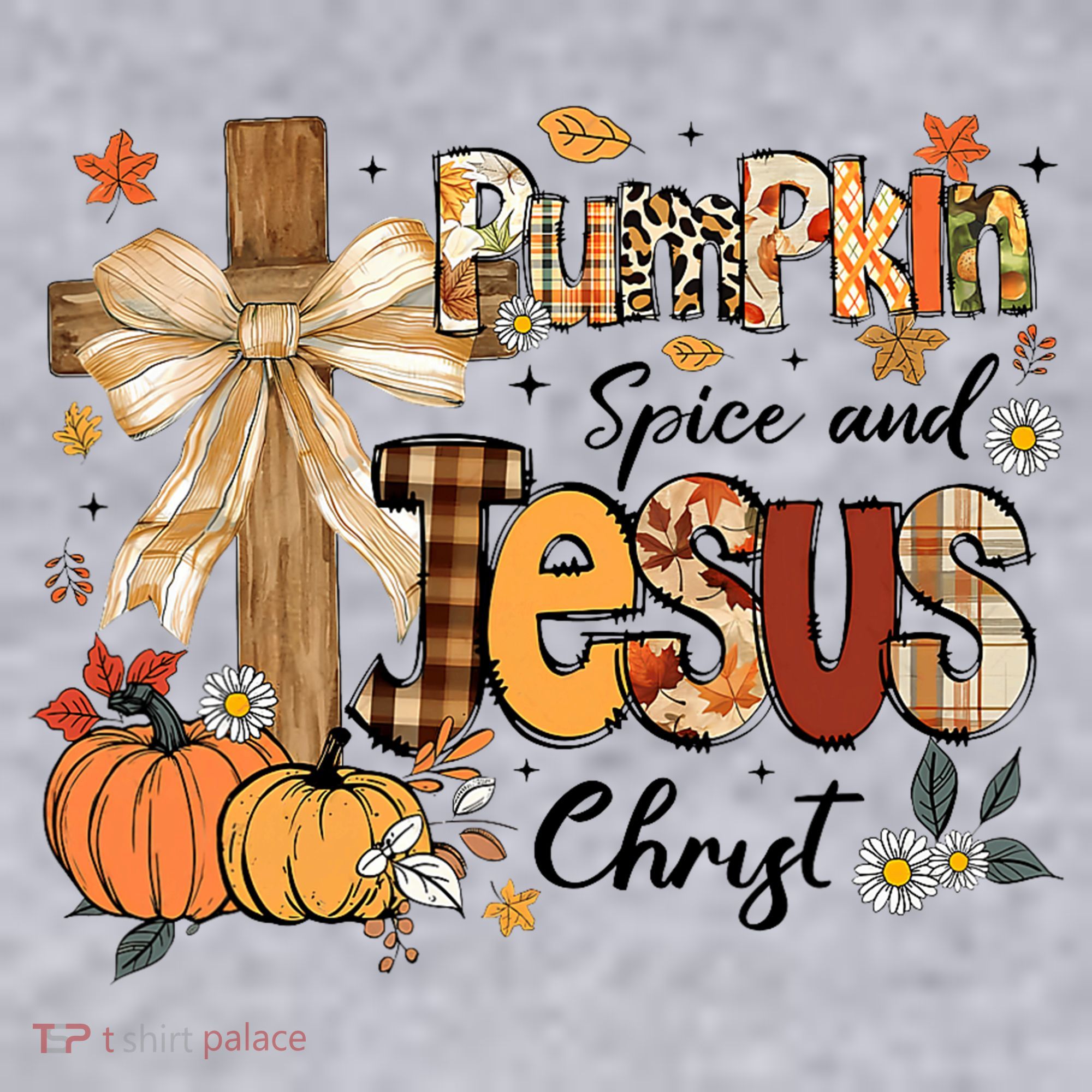 Pumpkin Spice Jesus Christ Fall Thanksgiving Women's Sweatshirt
