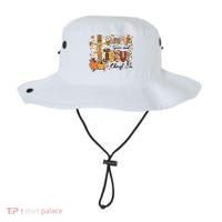 Pumpkin Spice Jesus Christ Fall Thanksgiving Bucket Hat thumb 0