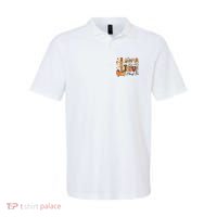 Pumpkin Spice Jesus Christ Funny Fall Thanksgiving Christian Polo thumb 0