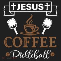 Pickleball Sports Jesus Coffee Pickleball Gift Beanie thumb 2