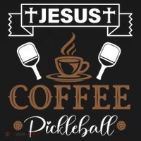 Pickleball Sports Jesus Coffee Pickleball Gift Women's Hoodie thumb 2