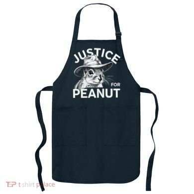 Peanut Squirrel Justice For Peanut Apron
