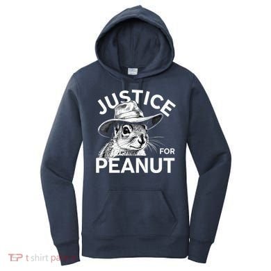 Peanut Squirrel Justice For Peanut Women's Hoodie