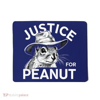 Peanut Squirrel Justice For Peanut Mousepad