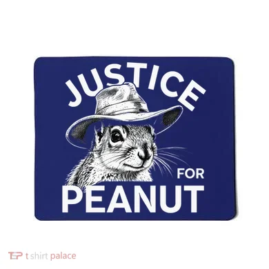 Peanut Squirrel Justice For Peanut Mousepad