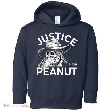 Peanut Squirrel Justice For Peanut Toddler Hoodie