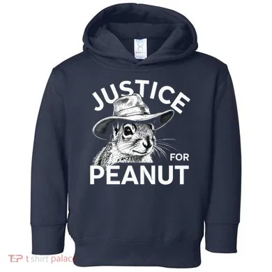 Peanut Squirrel Justice For Peanut Toddler Hoodie