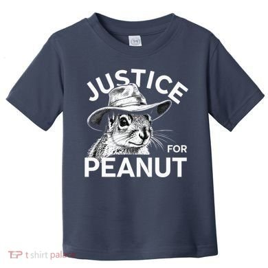 Peanut Squirrel Justice For Peanut Toddler T-Shirt