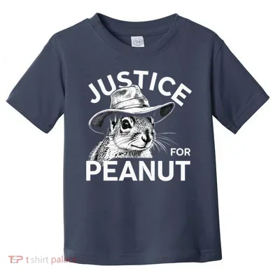 Peanut Squirrel Justice For Peanut Toddler T-Shirt