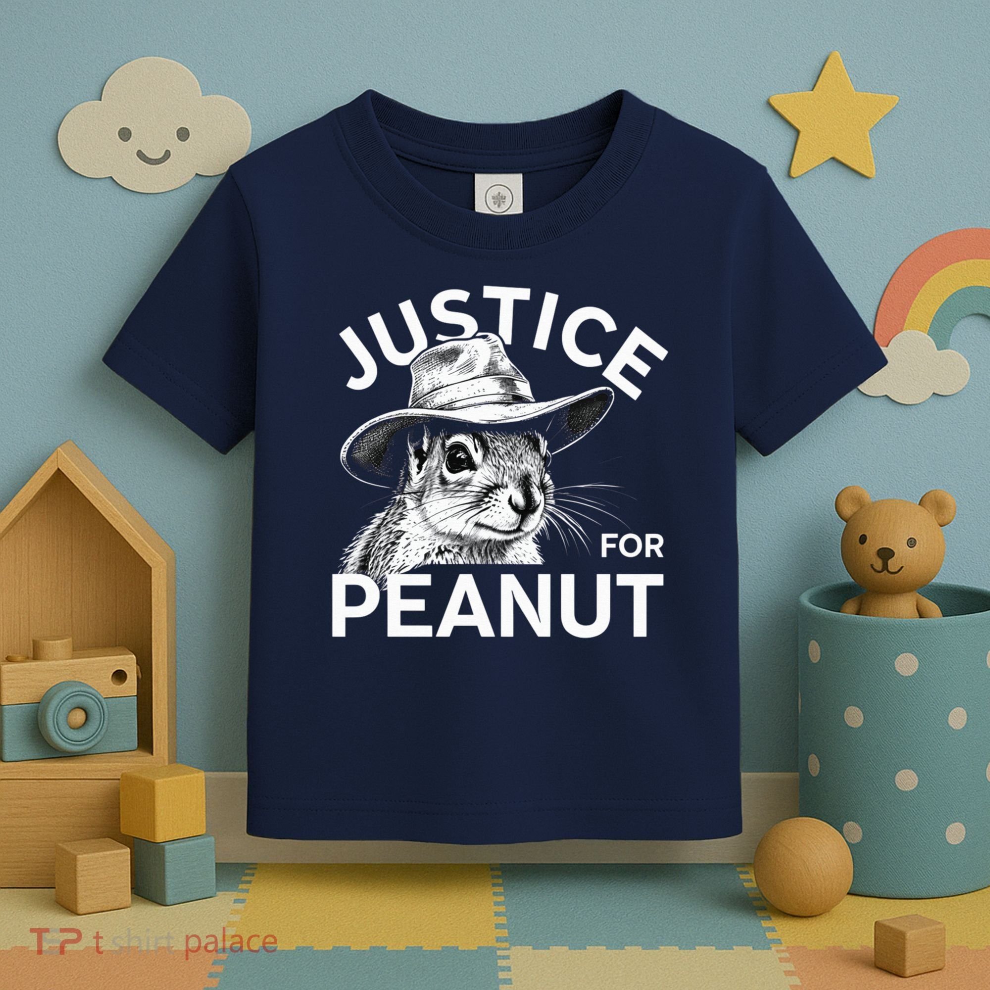 Peanut Squirrel Justice For Peanut Toddler T-Shirt