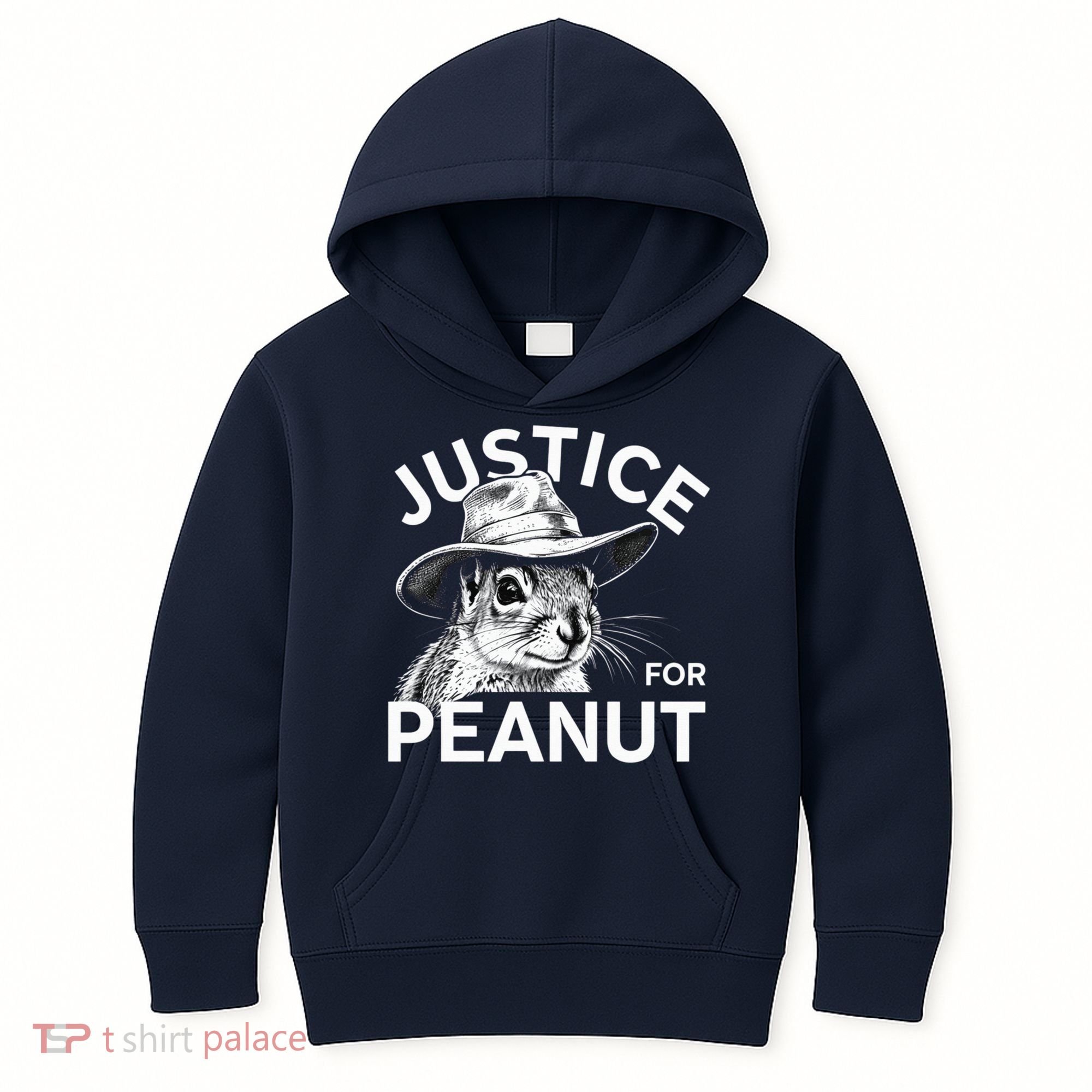 Peanut Squirrel Justice For Peanut Kids Hoodie
