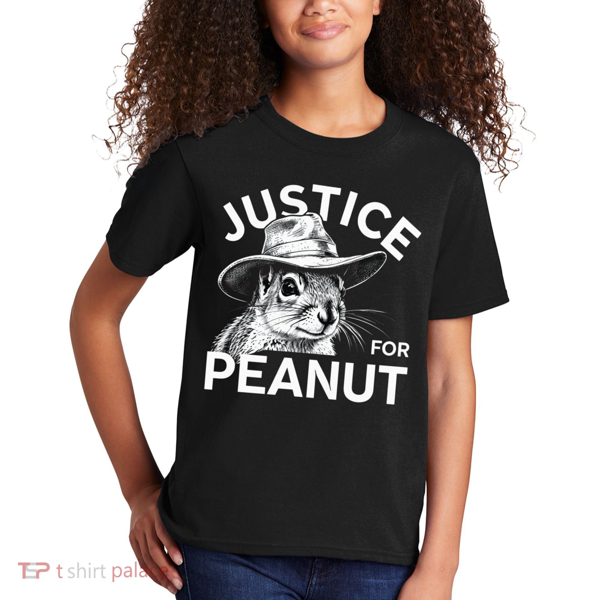 Peanut Squirrel Justice For Peanut Kids T-Shirt