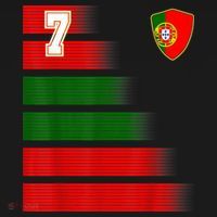 Portugal Soccer Jersey Flag Retro 7 Portuguese Football T-Shirt thumb 7