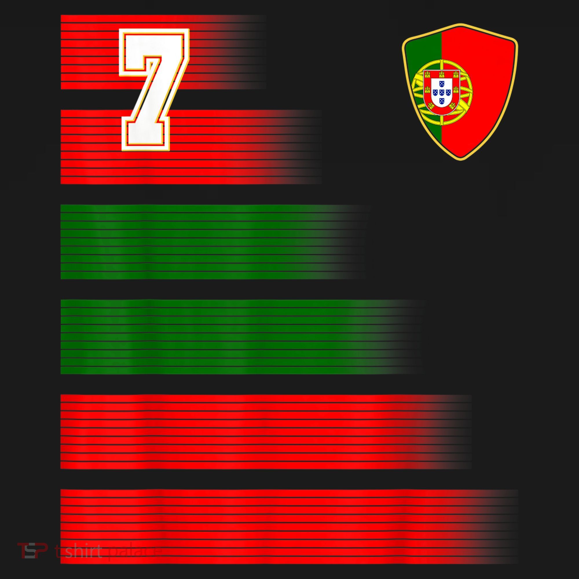 Portugal Soccer Jersey Flag Retro 7 Portuguese Football Women's Tank Top