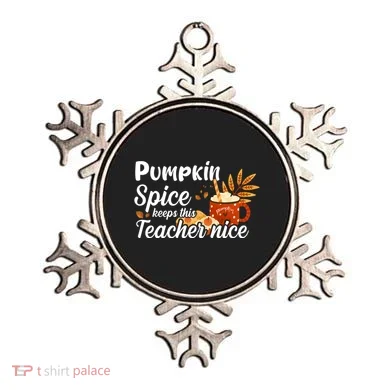 Pumpkin Spice Keeps This Teacher Nice Ornament