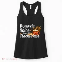 Pumpkin Spice Keeps This Teacher Nice Women's Tank Top thumb 0