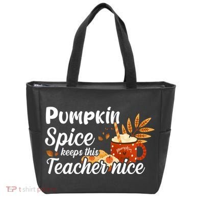 Pumpkin Spice Keeps This Teacher Nice Tote Bag