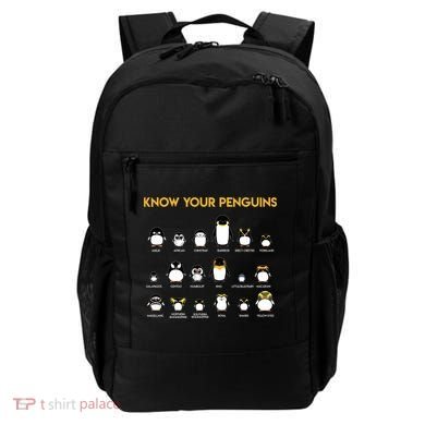 Penguin Species Know Your Penguins Gift Backpack