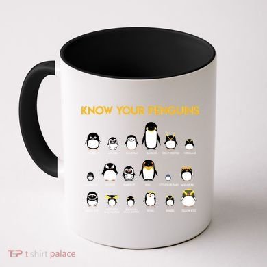 Penguin Species Know Your Penguins Gift Coffee Mug