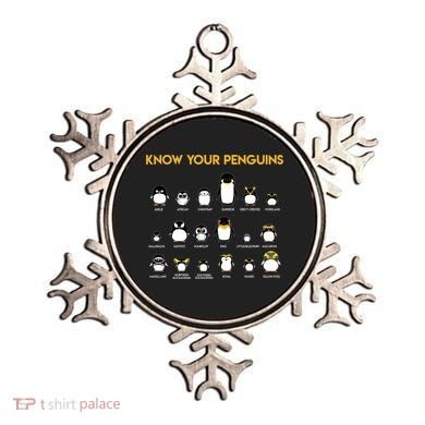 Penguin Species Know Your Penguins Gift Ornament