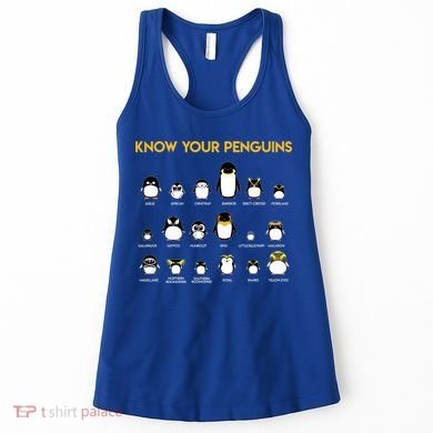 Penguin Species Know Your Penguins Gift Women's Tank Top