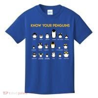Penguin Species Know Your Penguins Gift Kids T-Shirt thumb 0