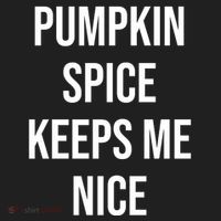Pumpkin Spice Keeps Me Nice Funny Fall Women's Sweatshirt thumb 2