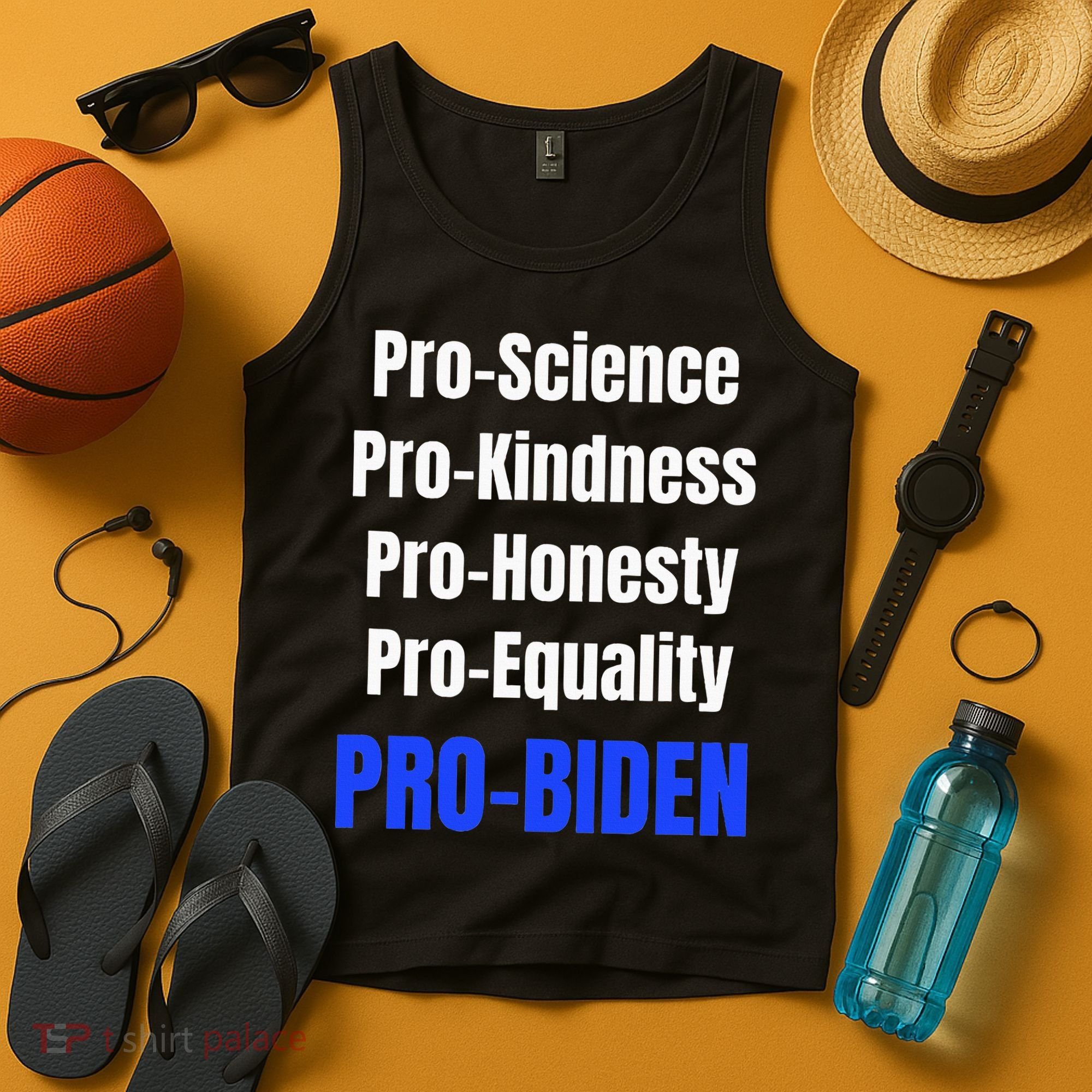 Pro Science Kindness Equality Honesty Pro Biden Joe For Prez Tank Top