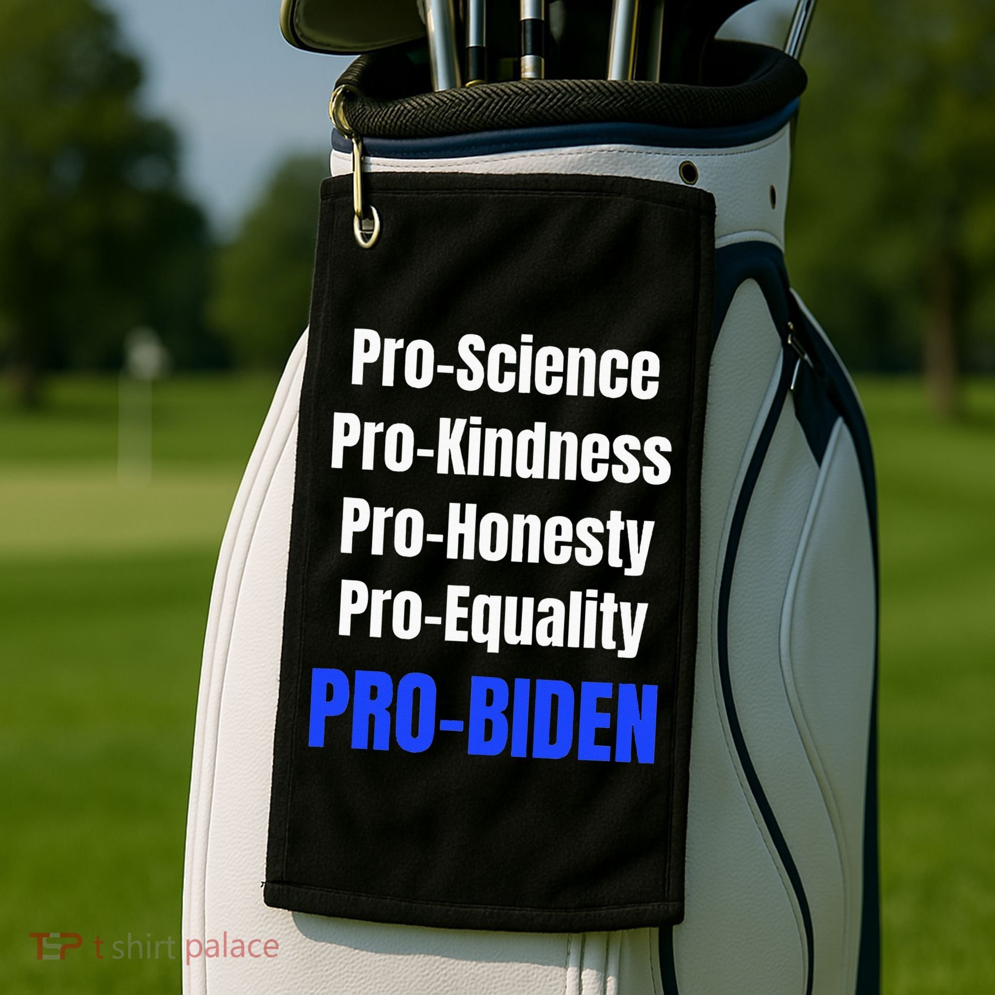 Pro Science Kindness Equality Honesty Pro Biden Joe For Prez Golf Towel