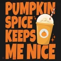 Pumpkin Spice Keeps Me Nice Coffee Lover Holiday Toddler Hoodie thumb 2