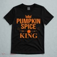 Pumpkin spice King Coffee Lover halloween & Thanksgiving T-Shirt thumb 5