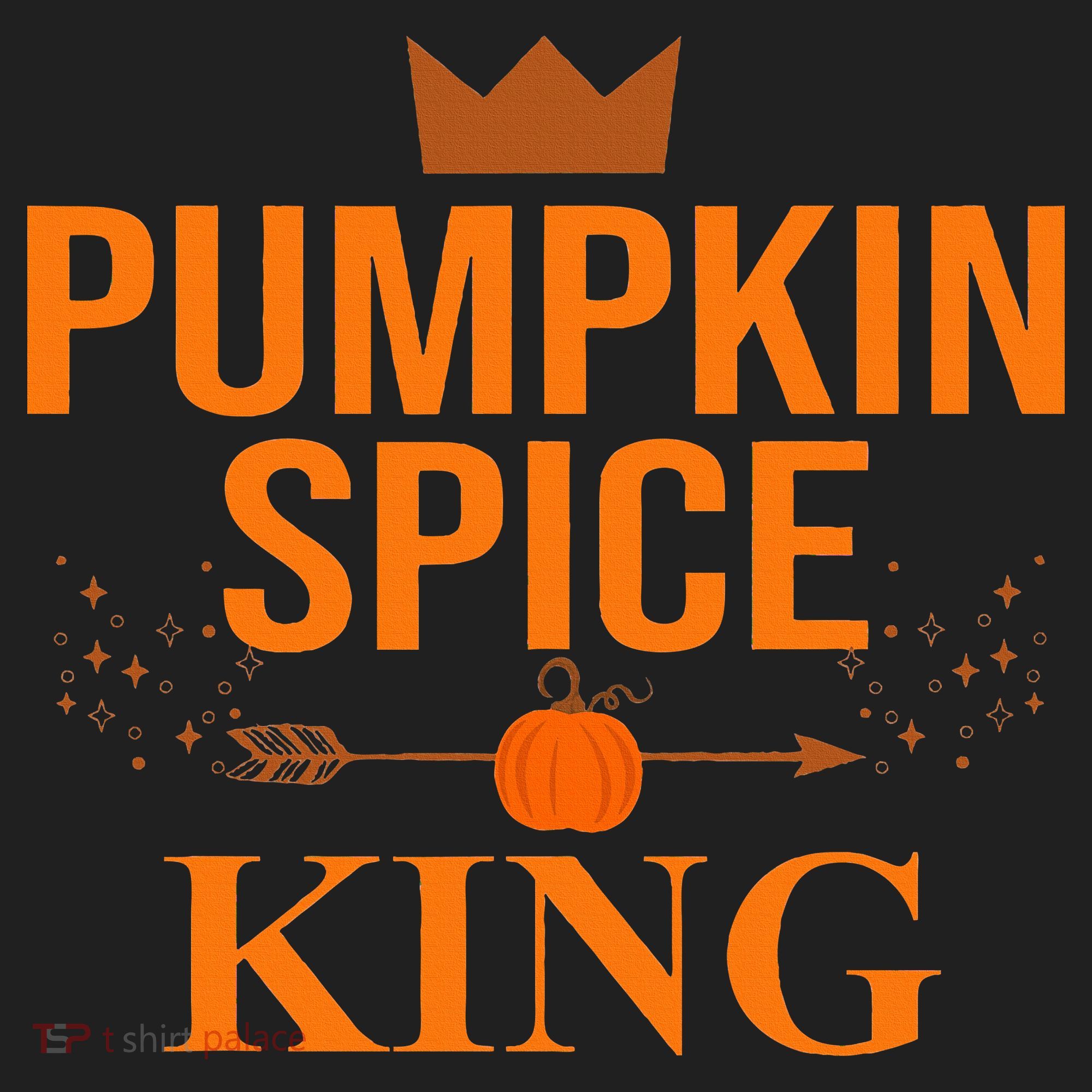 Pumpkin spice King Coffee Lover halloween & Thanksgiving Beanie
