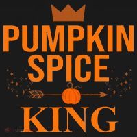 Pumpkin spice King Coffee Lover halloween & Thanksgiving Coaster thumb 2