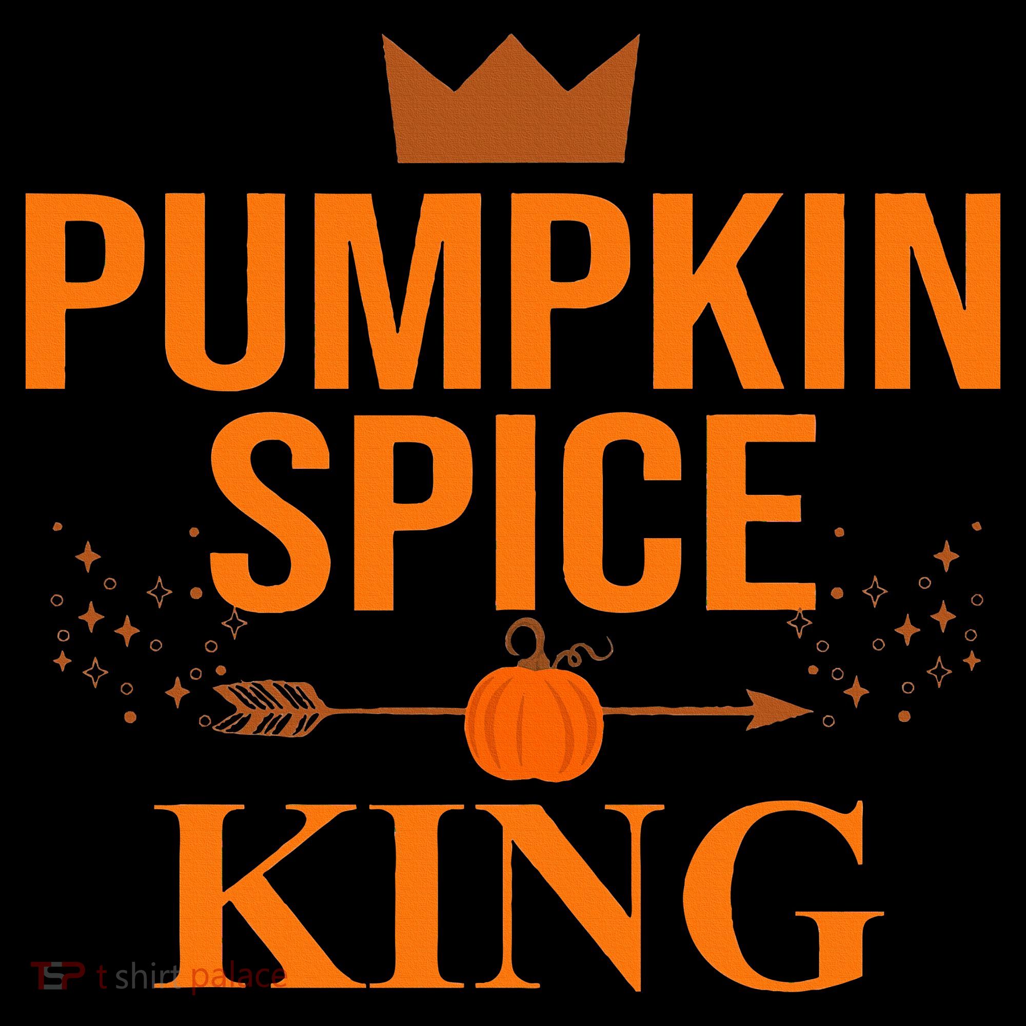 Pumpkin spice King Coffee Lover halloween & Thanksgiving Women's Hoodie