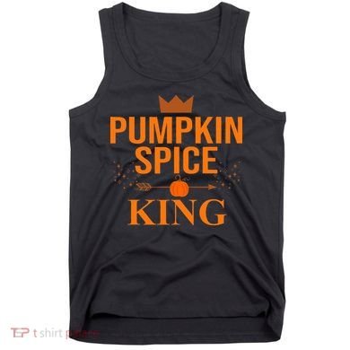 Pumpkin spice King Coffee Lover halloween & Thanksgiving Tank Top