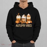 Pumpkin Spice Latte Fall Autumn Vibes Pumpkin Spice Coffee Hoodie thumb 0