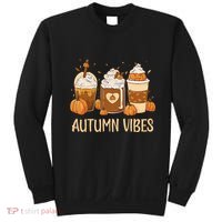 Pumpkin Spice Latte Fall Autumn Vibes Pumpkin Spice Coffee Sweatshirt thumb 0