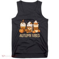 Pumpkin Spice Latte Fall Autumn Vibes Pumpkin Spice Coffee Tank Top thumb 0