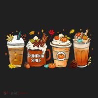 Pumpkin Spice Latte Fall Coffee Pumpkin SpiceThanksgiving Women's Sweatshirt thumb 2