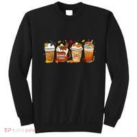 Pumpkin Spice Latte Fall Coffee Pumpkin SpiceThanksgiving Sweatshirt thumb 0