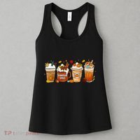 Pumpkin Spice Latte Fall Coffee Pumpkin SpiceThanksgiving Women's Tank Top thumb 3